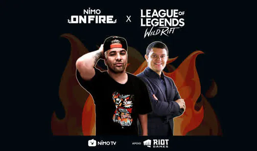 Nimo TV anuncia evento especial de League of Legends: Wild Rift no Brasil