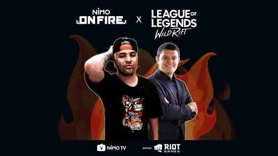 Nimo TV anuncia evento especial de League of Legends: Wild Rift no Brasil