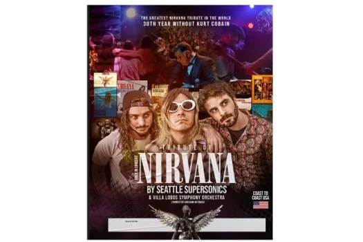 Brasil receberá maior tributo ao Nirvana em outubro