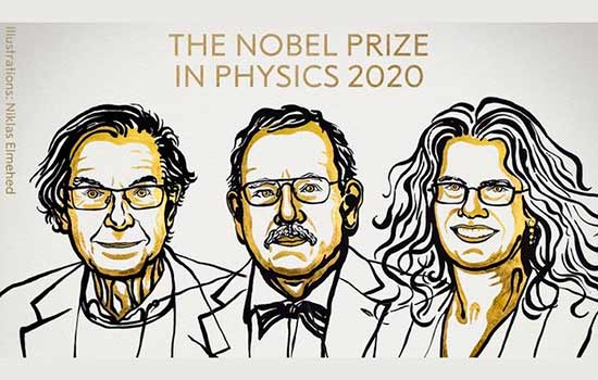 Pesquisadores sobre o “Buraco Negro” são laureados com o Nobel de Física