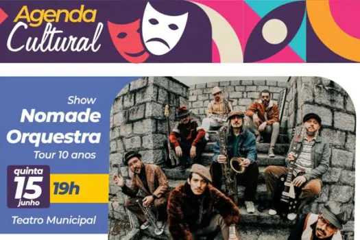 Nomade Orquestra leva som instrumental ao Teatro Municipal de Mauá