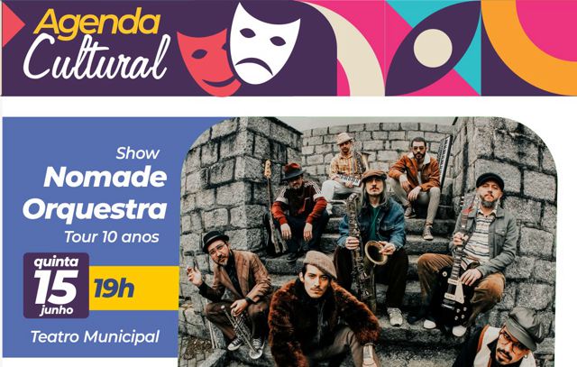 Nomade Orquestra leva som instrumental ao Teatro Municipal de Mauá