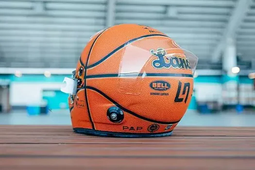 Lando Norris usará capacete personalizado de bola de basquete no GP de Miami