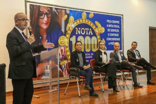 Em 3ª premiação do ano, Nota 1.000 distribui R$ 100 mil em São Bernardo