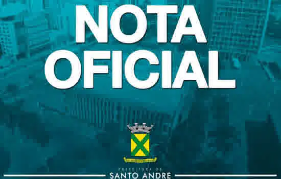 CORONAVÍRUS – NOTA OFICIAL 2 da Prefeitura de Santo André