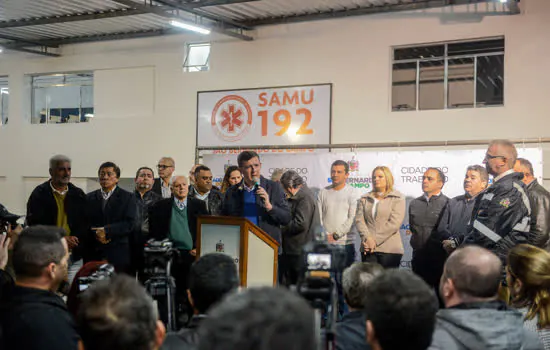 São Bernardo transforma terreno abandonado em base do SAMU