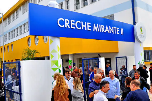 Santo André inaugura mais uma nova creche