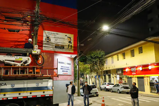 São Caetano inicia troca da iluminação pública por LED