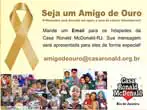 Casa Ronald McDonald ABC celebra Novembro Dourado