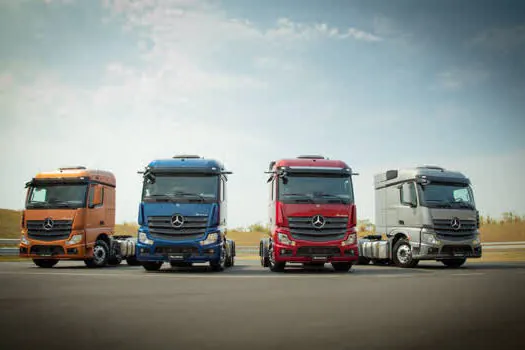 Mercedes-Benz Novo Actros é o caminhão com mais itens de segurança de série no Brasil