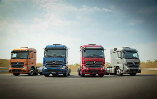 Mercedes-Benz Novo Actros é o caminhão com mais itens de segurança de série no Brasil