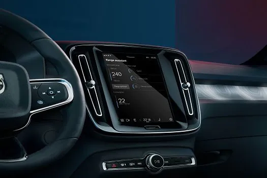 Novo app para veículos elétricos da Volvo permite otimizar o alcance e melhorar a condução