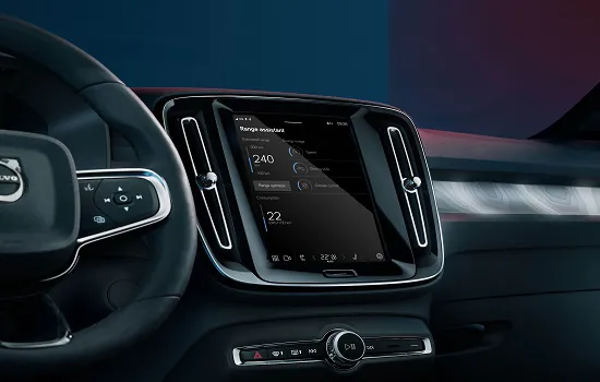 Novo app para veículos elétricos da Volvo permite otimizar o alcance e melhorar a condução