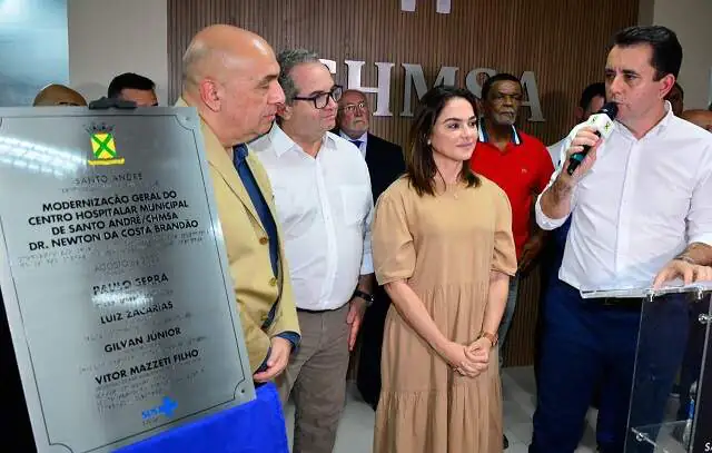 Santo André entrega maior pacote de obras da história do CHM