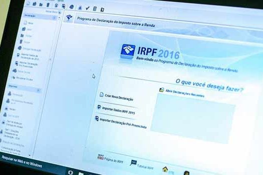 Programa gerador da declaração do IRPF 2016 tem nova versão