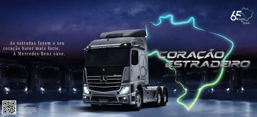 Mercedes-Benz lança Série Especial do Novo Actros “Coração Estradeiro”