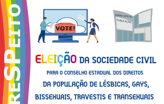 Inscrições abertas para escolha dos novos membros do Conselho Estadual LGBT