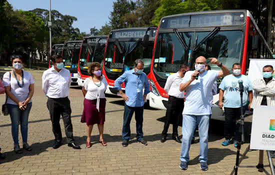 Novos ônibus aumentam a qualidade do transporte público de Diadema