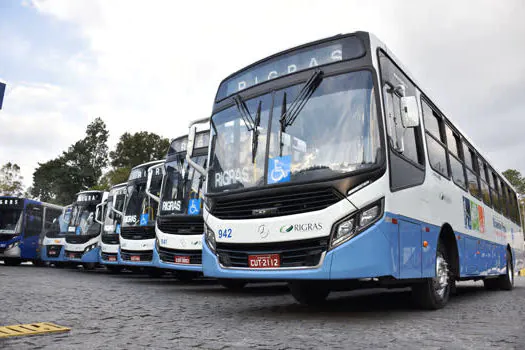 Ribeirão Pires ganha novos ônibus para o transporte municipal e intermunicipal