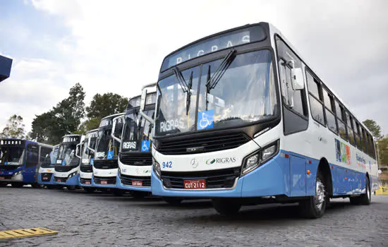 Ribeirão Pires ganha novos ônibus para o transporte municipal e intermunicipal