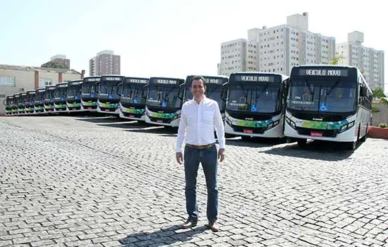 Santo André ganha 30 novos ônibus em apenas duas semanas