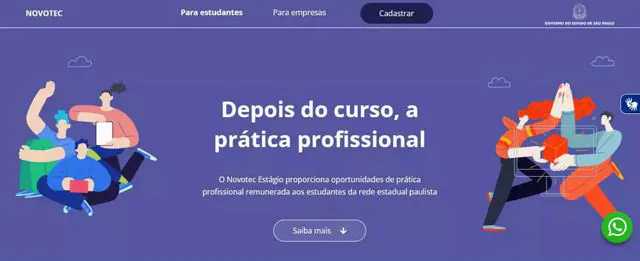 Novotec Estágio oferece 2 mil oportunidades no estado de SP