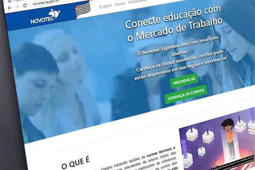 Prorrogadas inscrições para os cursos gratuitos de qualificação do Novotec Expresso