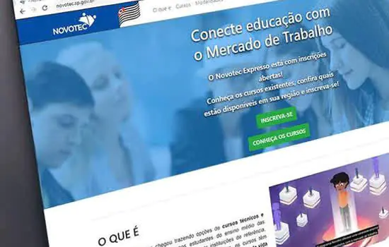 Prorrogadas inscrições para os cursos gratuitos de qualificação do Novotec Expresso