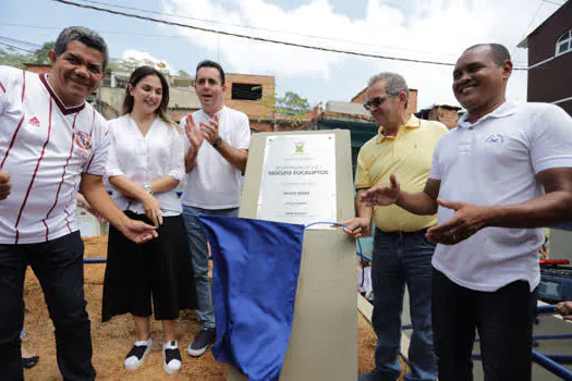 Santo André entrega obras de reurbanização no Núcleo dos Eucaliptos