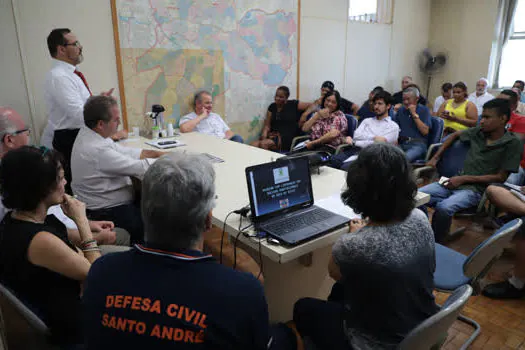 Santo André recebeu lideranças de núcleos habitacionais em áreas de risco