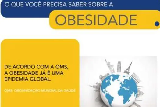 Dia Mundial da Obesidade: Estação Socorro recebe mostra informativa sobre o tema