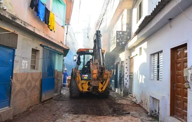 Núcleo dos Ciganos passa por obras para minimizar impacto das chuvas