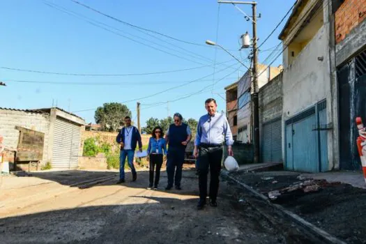 Em São Bernardo, obras de infraestrutura do Alvarenguinha atingem 50% de execução