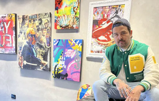 Artista do ABC inaugura galeria de arte com uso de realidade aumentada