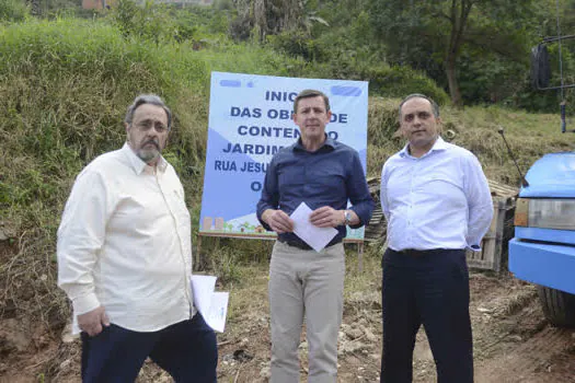 São Bernardo inicia obras de contenção na Vila São José