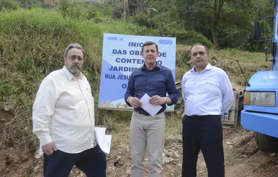 São Bernardo inicia obras de contenção na Vila São José