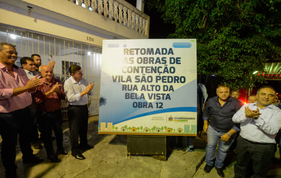 São Bernardo anuncia início das obras contra enchentes na Vila São Pedro