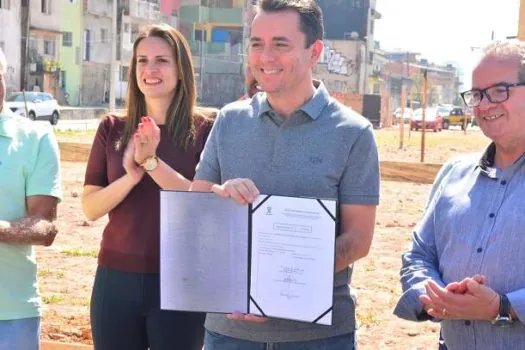 Santo André assina ordem de serviço para construção da creche Vila Guarani