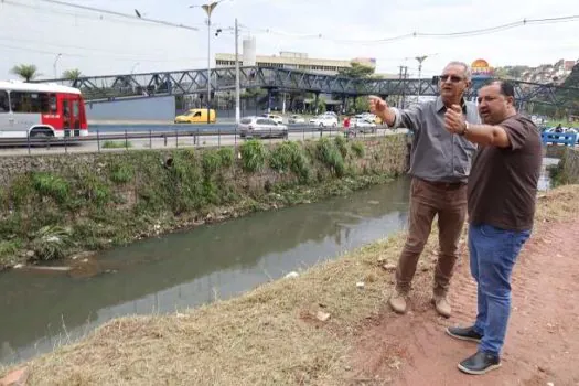 Prefeitura de Mauá inicia obras de contenção no eixo do rio Tamanduateí