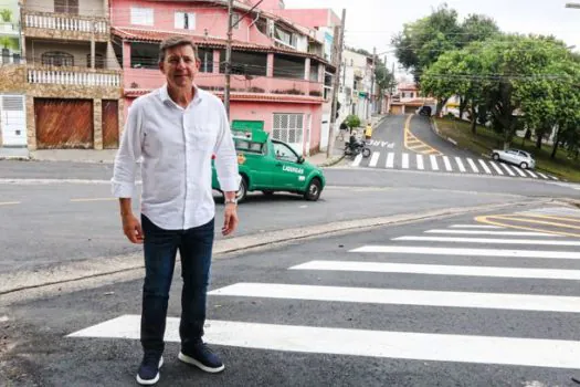 São Bernardo entrega obras de recapeamento asfáltico na região central