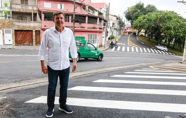 São Bernardo entrega obras de recapeamento asfáltico na região central