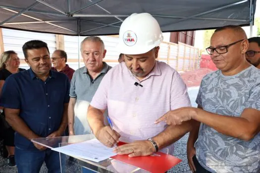 Mauá inicia construção do novo prédio da escola Profª Maria Wanny Soares Cruz