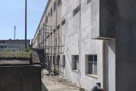 Obras avançam no Hospital Municipal Santa Luzia