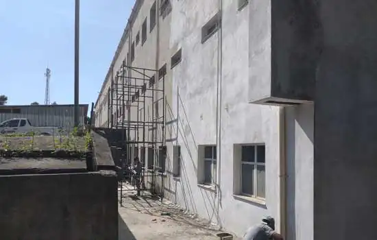 Obras avançam no Hospital Municipal Santa Luzia