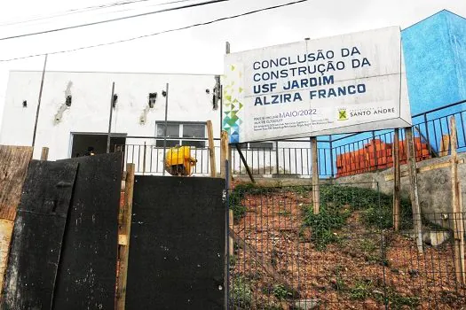 Obras da Clínica da Família no Jardim Alzira Franco entram na fase final