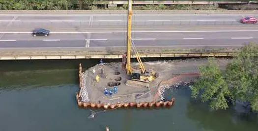 Ecovias fará desvios na via Anchieta para obras de alargamento da ponte do Rio Casqueiro