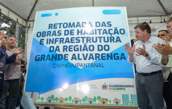 São Bernardo retoma construção de moradias no Divinéia Pantanal