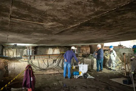 Obras do Novo Viaduto Independência avançam em São Caetano_x000D_