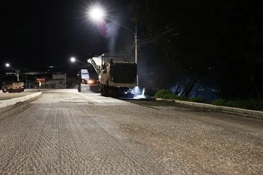 Avenida Ipiranga e Estrada de Taipas ganham novo asfalto