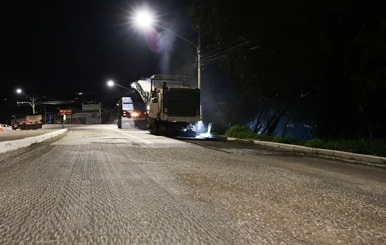 Avenida Ipiranga e Estrada de Taipas ganham novo asfalto